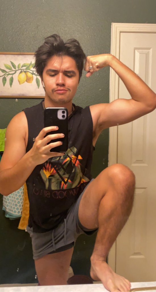 he just asking for a bust, right?